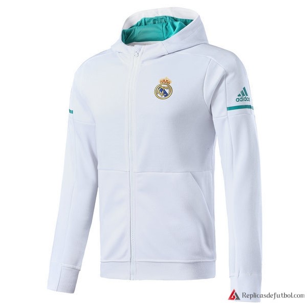 Sudaderas Con Capucha Real Madrid Niño 2017-2018 Blanco